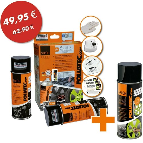 Sprüh folie set - sprüh, versiegler